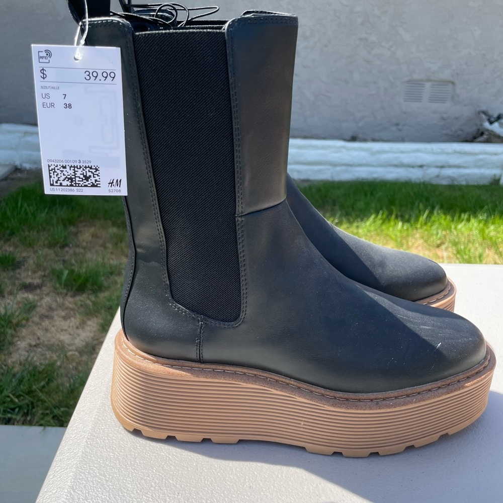 H&M Platform boots